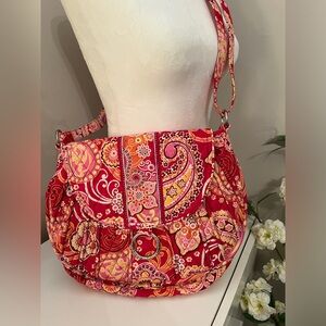 Vera Bradley Retired Pattern Saddle Up Crossbody Bag